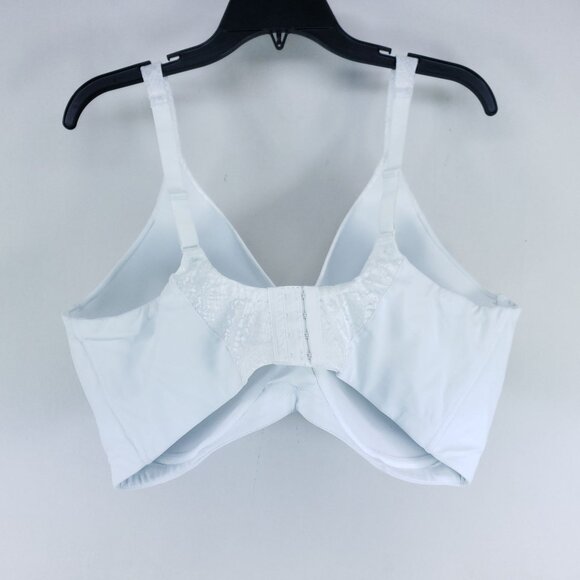 Leading Lady Luxe Side Smoothing Bra Size 44G White Wirefree - Picture 4 of 7